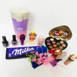 باکس کادوی دخترانه رنگ بنفش کد G103