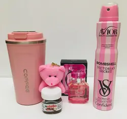 باکس کادویی دخترانه صورتی کد G111