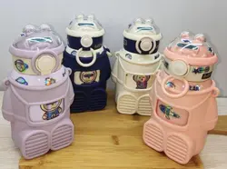 تراول ماگ آدم فضایی کاور سیلیکونی