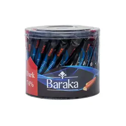 شوکو کراکر تلخ باراکا 🍫 74% مناسب پذیرایی ❗️ خرید اینترنتی