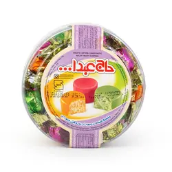 پشمک لقمه ای میکس میوه پت 500 گرمی حاج عبدالله - مجتهدی، حس خوب هم باوری