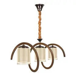 لوستر سه شعله مدل فنری f3