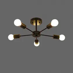 چراغ سقفی 5شعله مدل خورشید