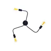 چراغ سقفی روشنایی بزرگ زاده کد 107/3