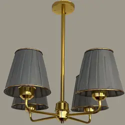 لوستر 4 شعله پرتو مدل کاج GLD