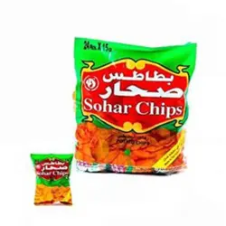 چیپس صحار ۱۵ گرمی در بسته بندی ۲۵ و ۵۰ تایی