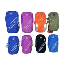 کیف بازویی ورزشی موبایل با جیب اضافی | موج کوه