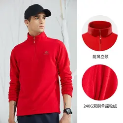 بلوز پلار مردانه تکتوپ مدل وینتر با تراکم 300 | موج کوه