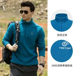 بلوز پلار مردانه تکتوپ مدل وینتر با تراکم 300 | موج کوه