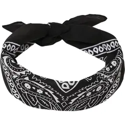 باندانا (دستمال سر) طرح هندی ابعاد 50×50 | موج کوه