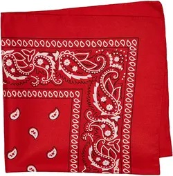 باندانا (دستمال سر) طرح هندی ابعاد 50×50 | موج کوه