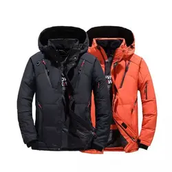 کاپشن پر نیمه سنگین North face مدل down fkow | موج کوه