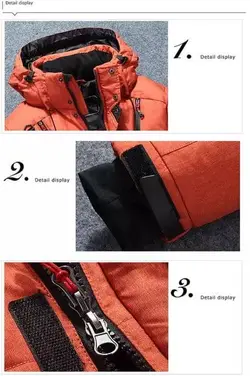 کاپشن پر نیمه سنگین North face مدل down fkow | موج کوه