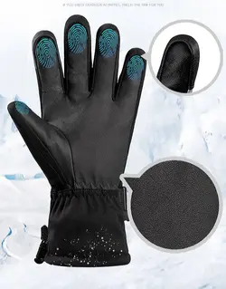 دستکش گورتکس کوهنوردی و اسکی HECTOR STEP | موج کوه