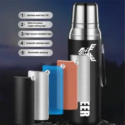 فلاسک کوهنوردی و کمپینگ 900 و 700 میل BLACK DEER | موج کوه