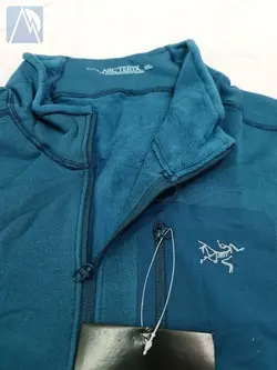 پلار نیم زیپ ARCTERYX - پاوراسترچ پلارتک - یقه دار - زیپ روی سینه | موج کوه