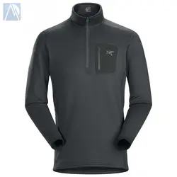 پلار نیم زیپ ARCTERYX - پاوراسترچ پلارتک - یقه دار - زیپ روی سینه | موج کوه