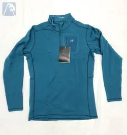 پلار نیم زیپ ARCTERYX - پاوراسترچ پلارتک - یقه دار - زیپ روی سینه | موج کوه