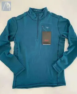 پلار نیم زیپ ARCTERYX - پاوراسترچ پلارتک - یقه دار - زیپ روی سینه | موج کوه