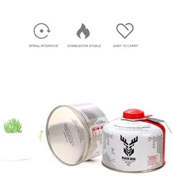 کپسول کوهنوردی گاز 230 گرمی بلک دیر (ایزوبوتان، پروپان) | موج کوه