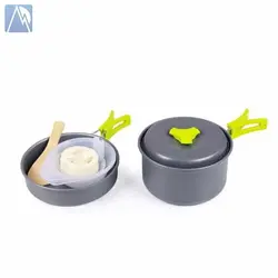 ست ظروف کمپینگ DS-200 هشت پارچه | موج کوه