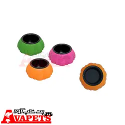 خرید بهترین ظرف آب و غذا سگ و گربه طرح گل | پت شاپ آوا