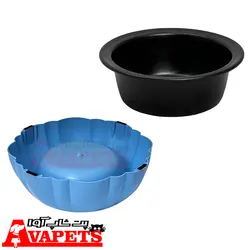 خرید بهترین ظرف آب و غذا سگ و گربه طرح گل | پت شاپ آوا