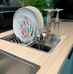 آبچکان توکار 42*43 استیل - دیاموند یراق