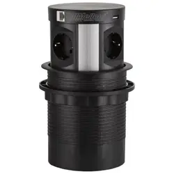 پریز توکار آسانسوری تاچ ملونی کد 10026 - دیاموند یراق