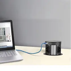 پریز توکار آسانسوری تاچ ملونی کد 10026 - دیاموند یراق