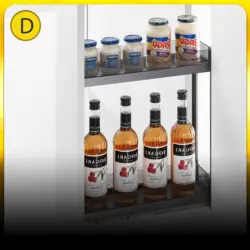 جا بطری کریستال درادو - دیاموند یراق