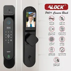 دستگیره دیجیتال چشمی دار ALOCK مدل P60+ Camera - دیاموند یراق