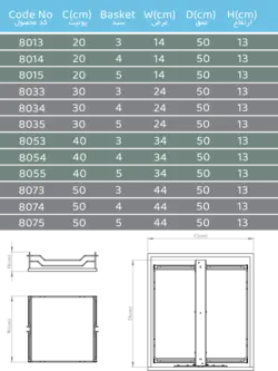 سوپر وسط پرو پلاتین(کف چوب) - دیاموند یراق