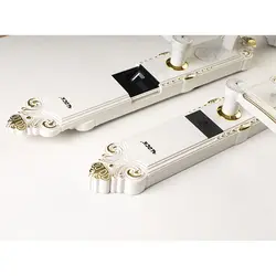 قفل اثر انگشتی دیجیتال ALOCK مدل +K90 سفید - دیاموند یراق