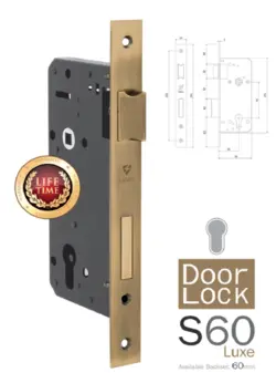 قفل سوییچی سیفتی 9 سانت (فاصله 60) - دیاموند یراق