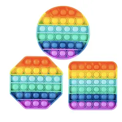 فیجت ضد استرس مدل پاپ ایت مجموعه 3 عددی