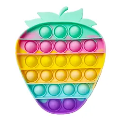 فیجت ضد استرس مدل پاپیت طرح توت فرنگی