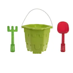 ست شن بازی زرین تویز مدل Buckets Sea Castle E6*432