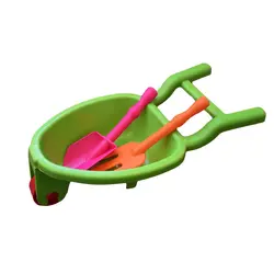 ست شن بازی سی دا شامل فرغون و بیلچه و شن کش کد Na1008