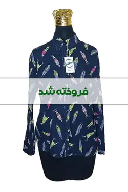 پیراهن طرح نقاشی زنانه دست دوم - ردش کن