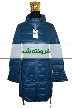 کاپشن سرمه ای زنانه دست دوم - ردش کن