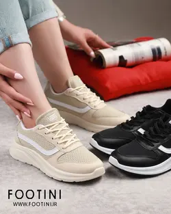 کتونی راحتی VANS کرم