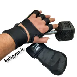 کفی دست بدنسازی یا مچبند مدل کفی بدنسازی طرح نایک