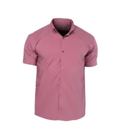 پیراهن نخی مردانه استین کوتاه ساده - فروشگاه اینترنتی پوشاک کالا پرشین