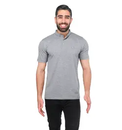 تیشرت مردانه طوسی ساده