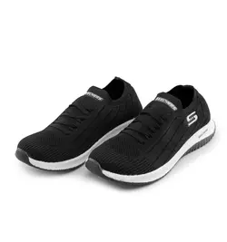 کفش اسپرت Skechers مردانه مشکی بندی - فروشگاه اینترنتی پوشاک کالا پرشین