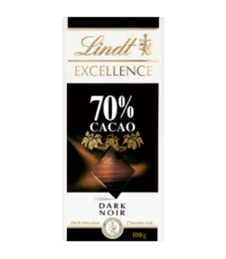 شکلات تلخ اکسلنس 70 درصد 100 گرمی لینت