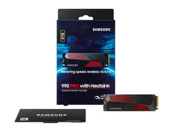 اس اس دی اینترنال M.2 NVMe Heatsink سامسونگ مدل Samsung 990 Pro ظرفیت 4 ترابایت