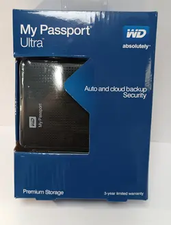هارد اکسترنال وسترن دیجیتال مدل My Passport ظرفیت 1 ترابایت مدل Ultra