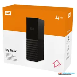 هارد اکسترنال وسترن دیجیتال Western Digital My Book ظرفیت 4 ترابایت